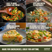 Freeze Dried Mixed Vegetables #10 Can