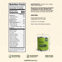 Freeze Dried Mixed Vegetables #10 Can