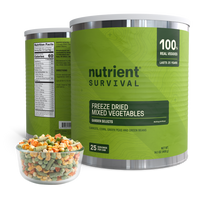 Thumbnail for Freeze Dried Mixed Vegetables #10 Can
