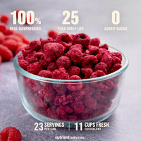 Freeze Dried Raspberry Pieces #10 Can