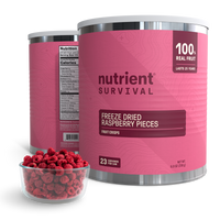 Freeze Dried Raspberry Pieces #10 Can
