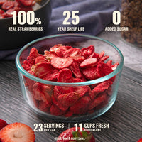 Freeze Dried Strawberry Slices #10 Can