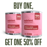 Thumbnail for Freeze Dried Strawberry Slices #10 Can BOGO50 Bundle