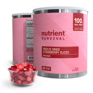 Freeze Dried Strawberry Slices #10 Can