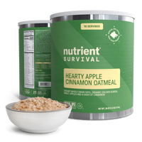 Thumbnail for Hearty Apple Cinnamon Oatmeal #10 Can