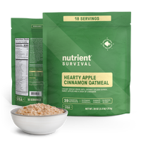 Thumbnail for Hearty Apple Cinnamon Oatmeal Pantry Pack