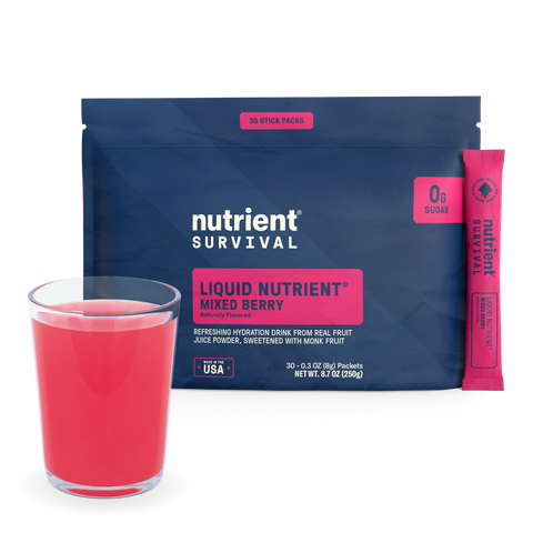 Liquid Nutrient Mixed Berry Singles 30-Pack