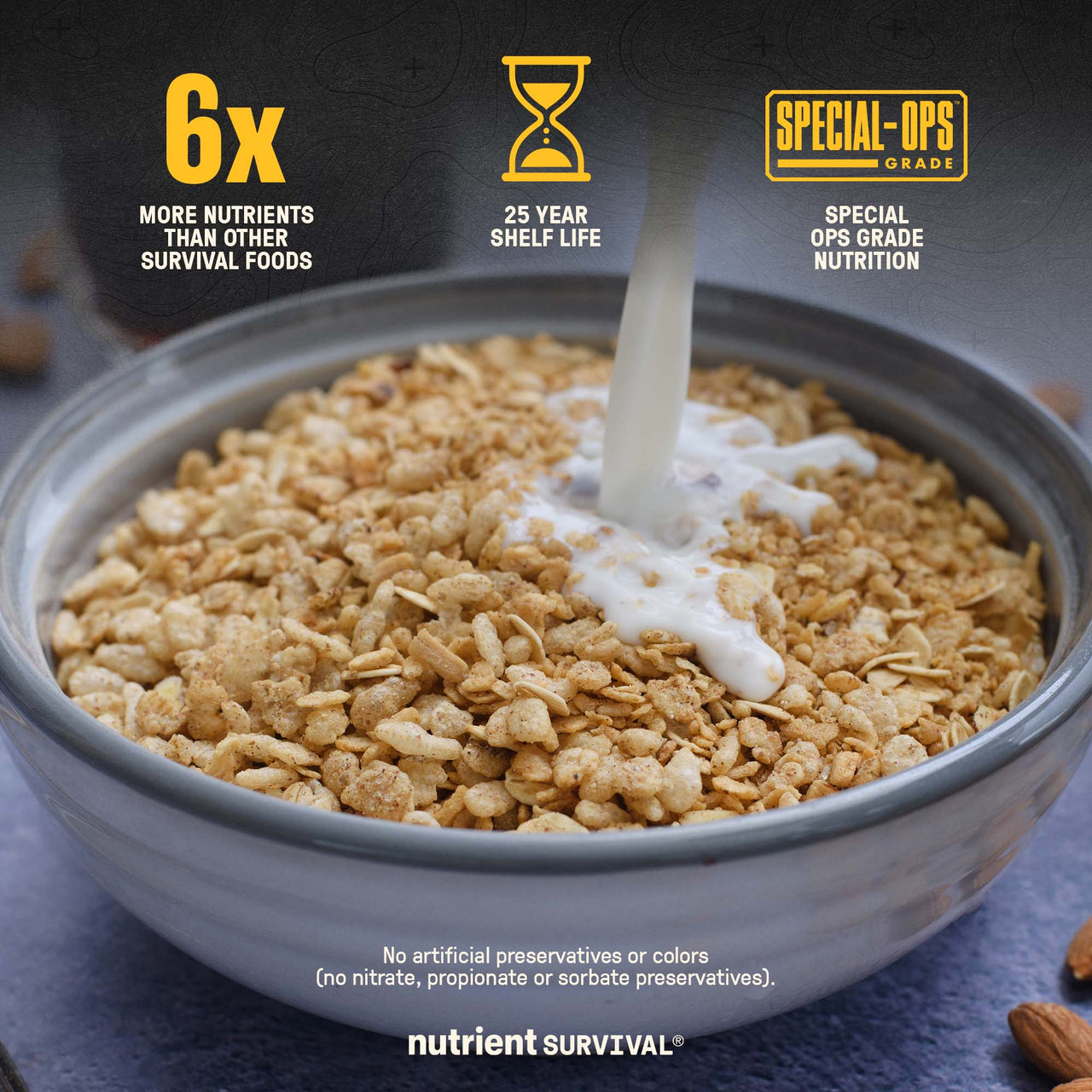 Maple Almond Grain Crunch #10 Can