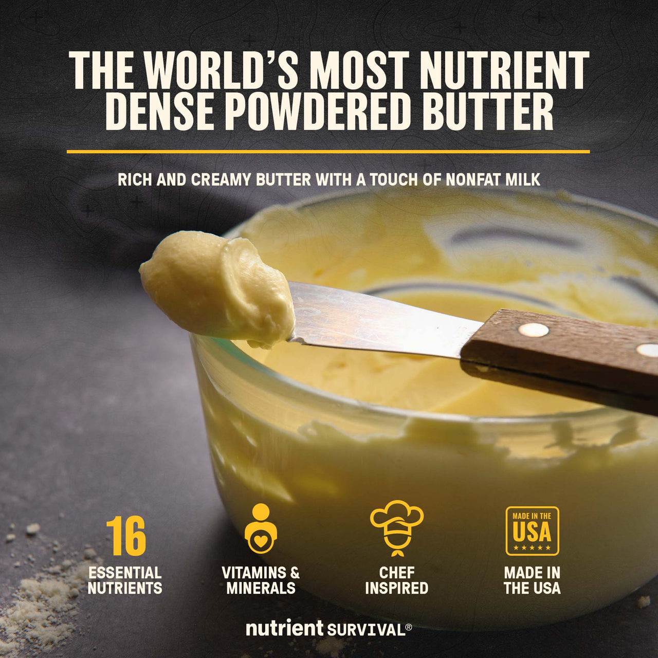 Powdered Vitamin Butter #10 Can