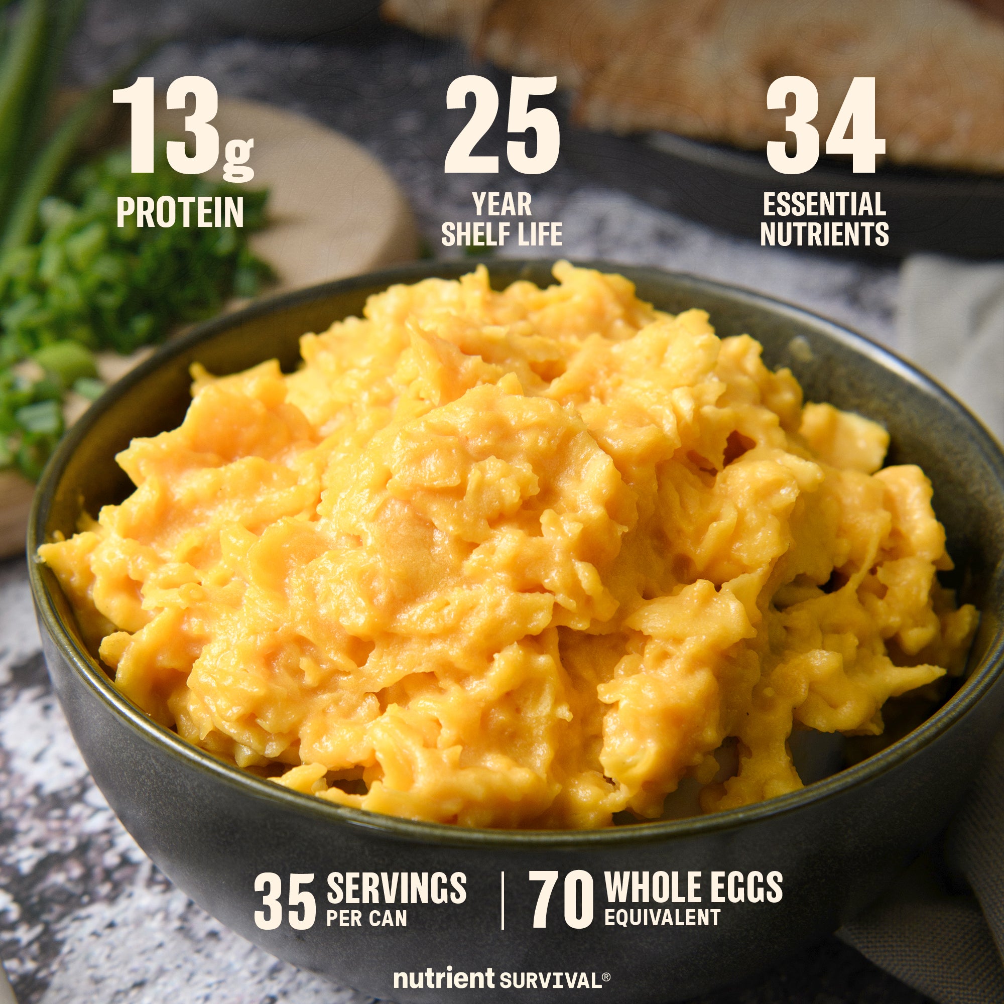 Powdered Vitamin Eggs #10 Can – product photo 2
