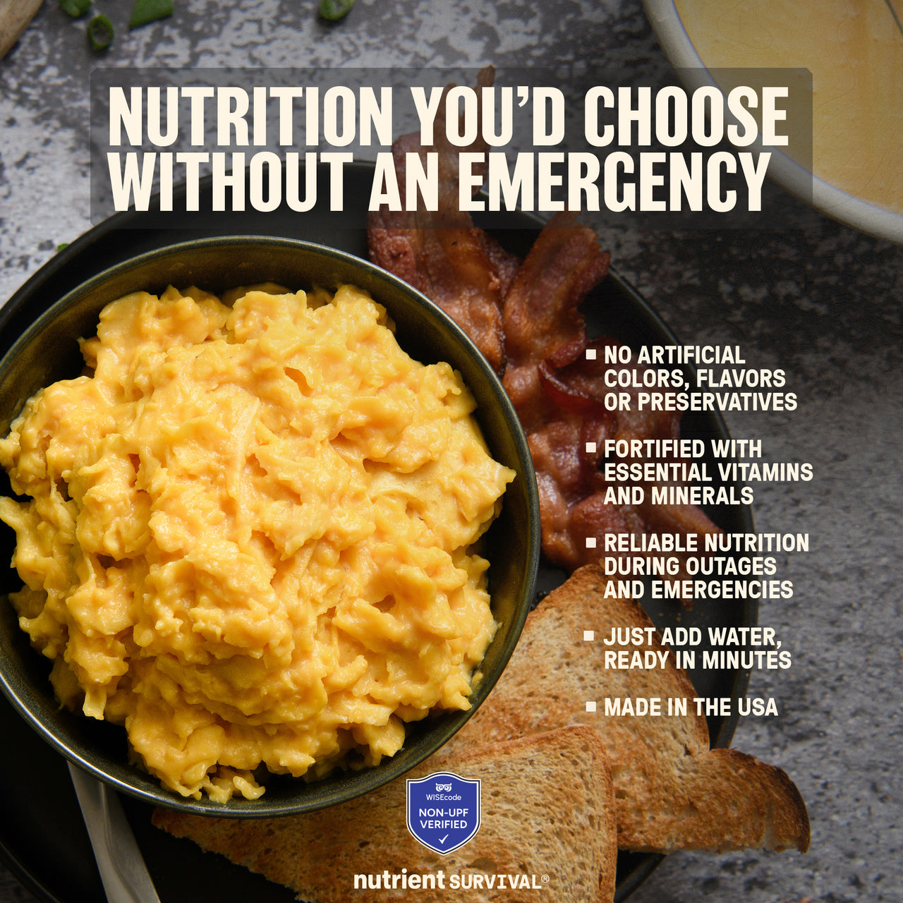 Powdered Vitamin Eggs #10 Can