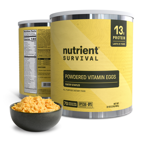 Powdered Vitamin Eggs #10 Can