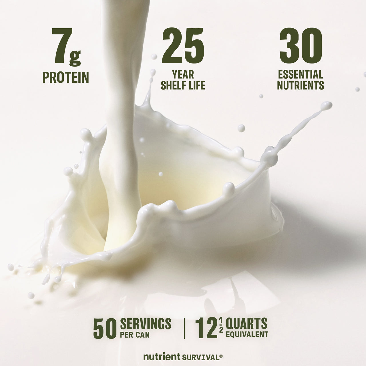 Powdered Vitamin Milk #10 Can