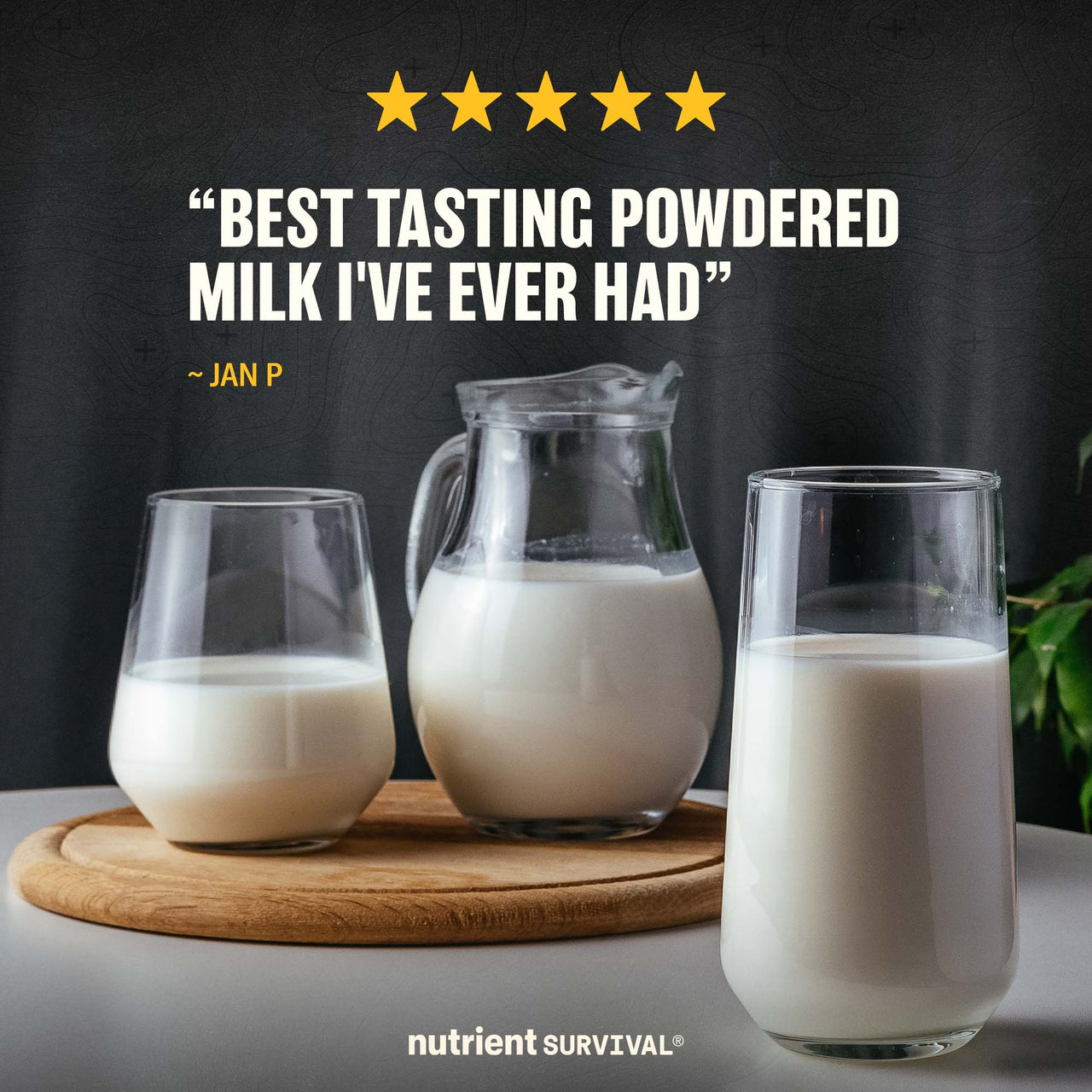Powdered Vitamin Milk Singles 5-Packs – Nutrient Survival