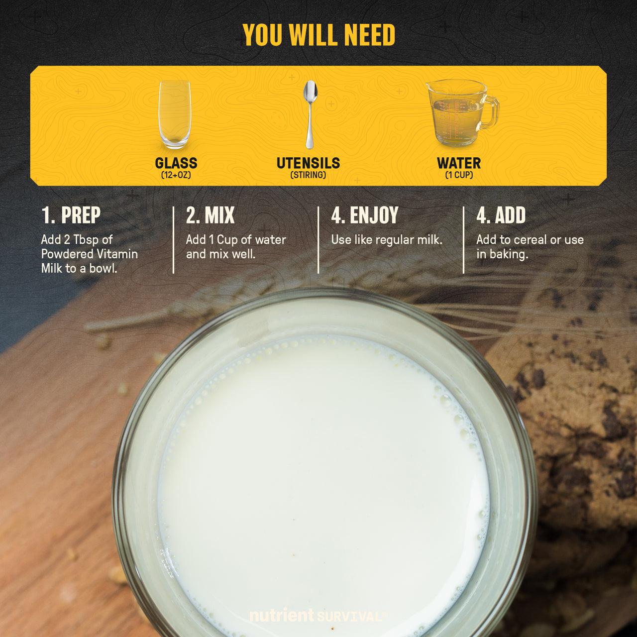 Powdered Vitamin Milk Pantry Pack