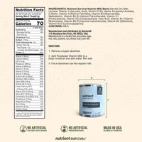 Powdered Vitamin Milk #10 Can