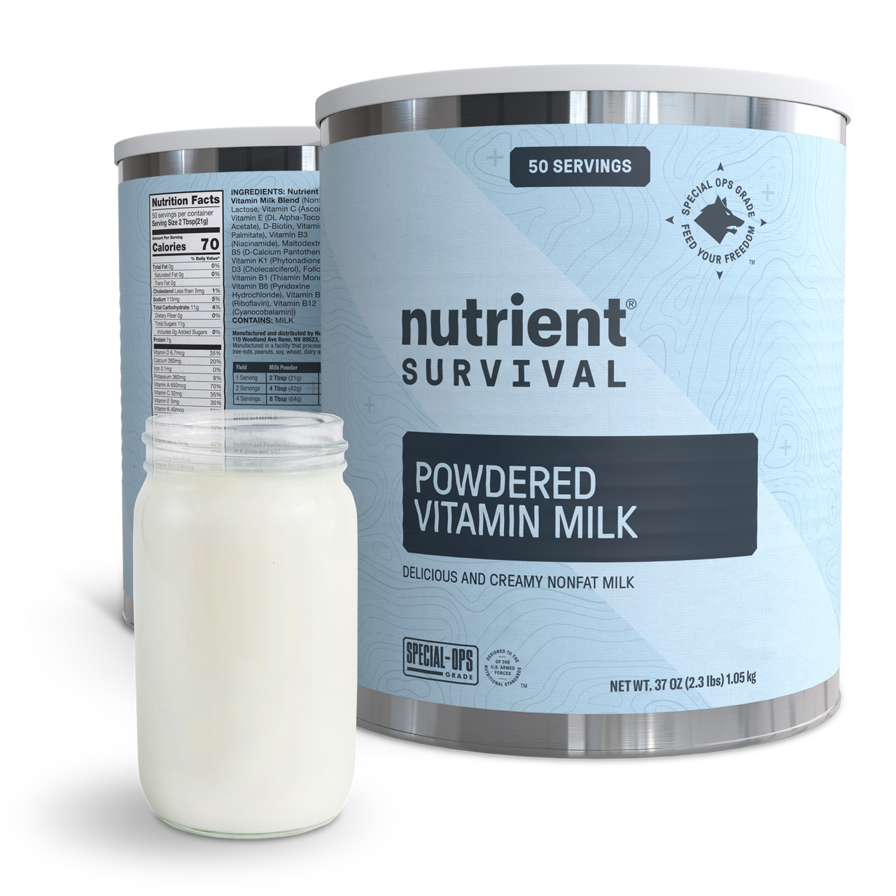 Powdered Vitamin Milk #10 Can