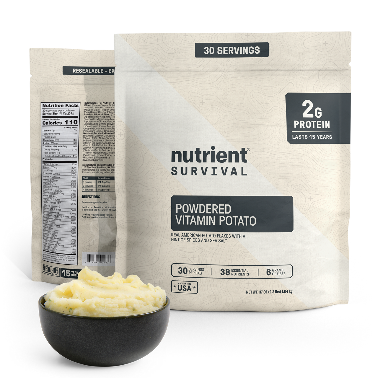 Instant Vitamin Potato Pantry Pack