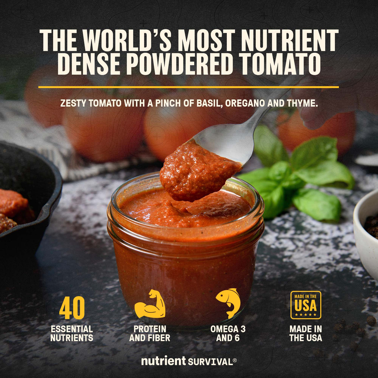 Powdered Vitamin Tomato #10 Can