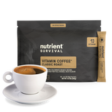Instant Vitamin Coffee Classic Roast Singles 30-Pack