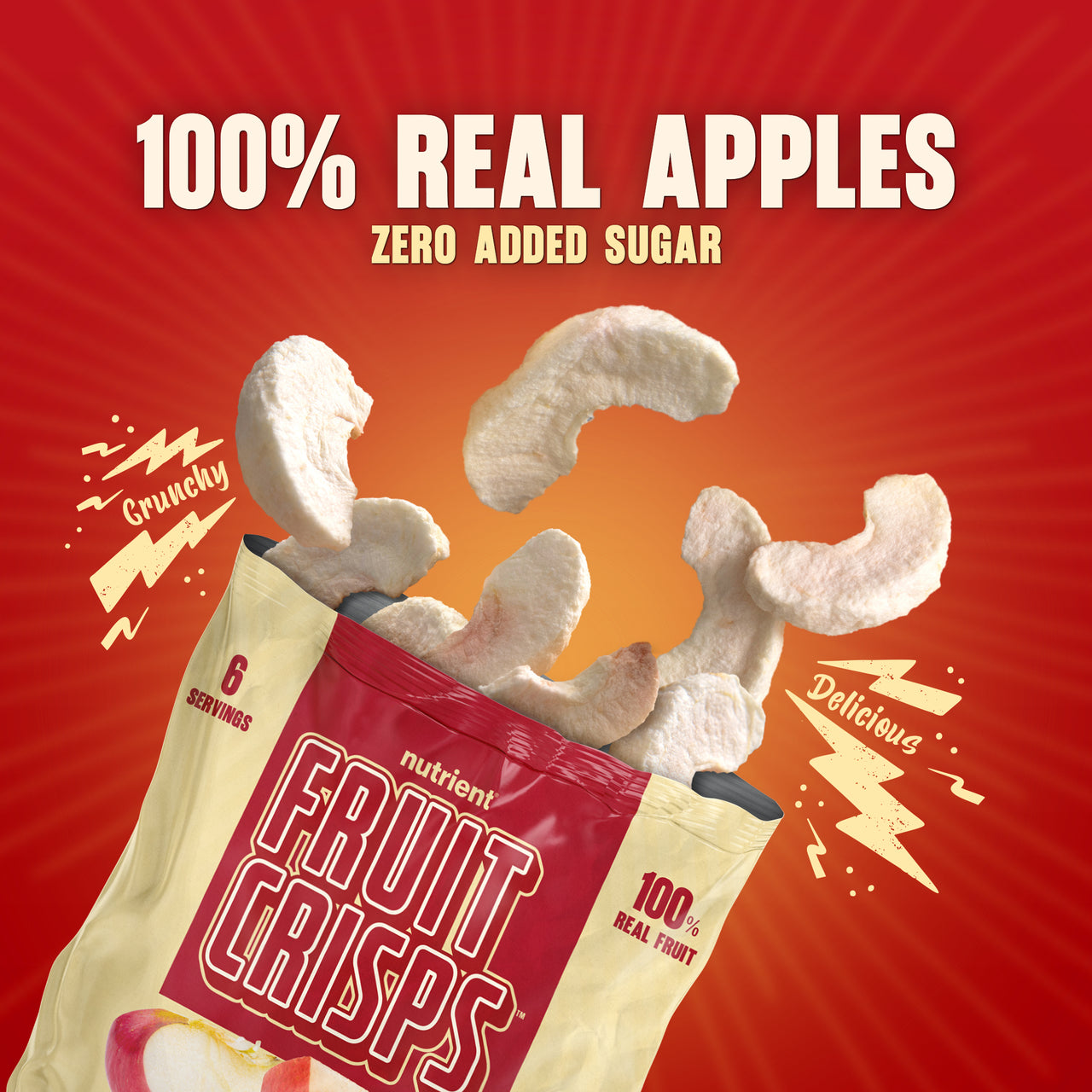 Apple Fruit Crisps 6-Pack
