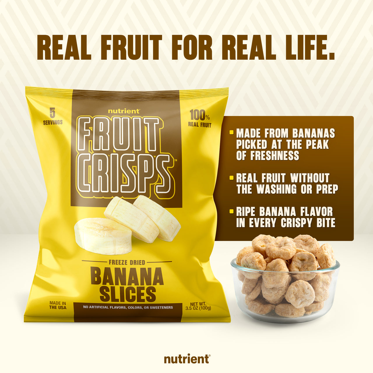Banana Fruit Crisps 6-Pack