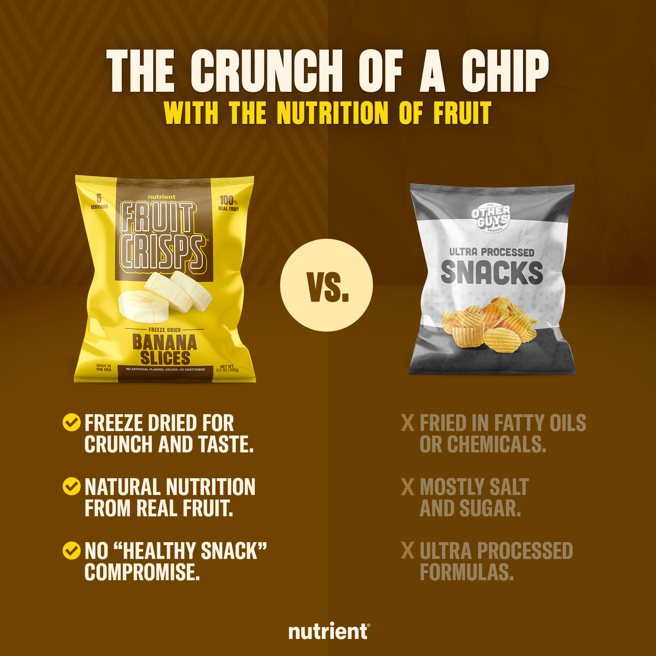Banana Fruit Crisps 6-Pack