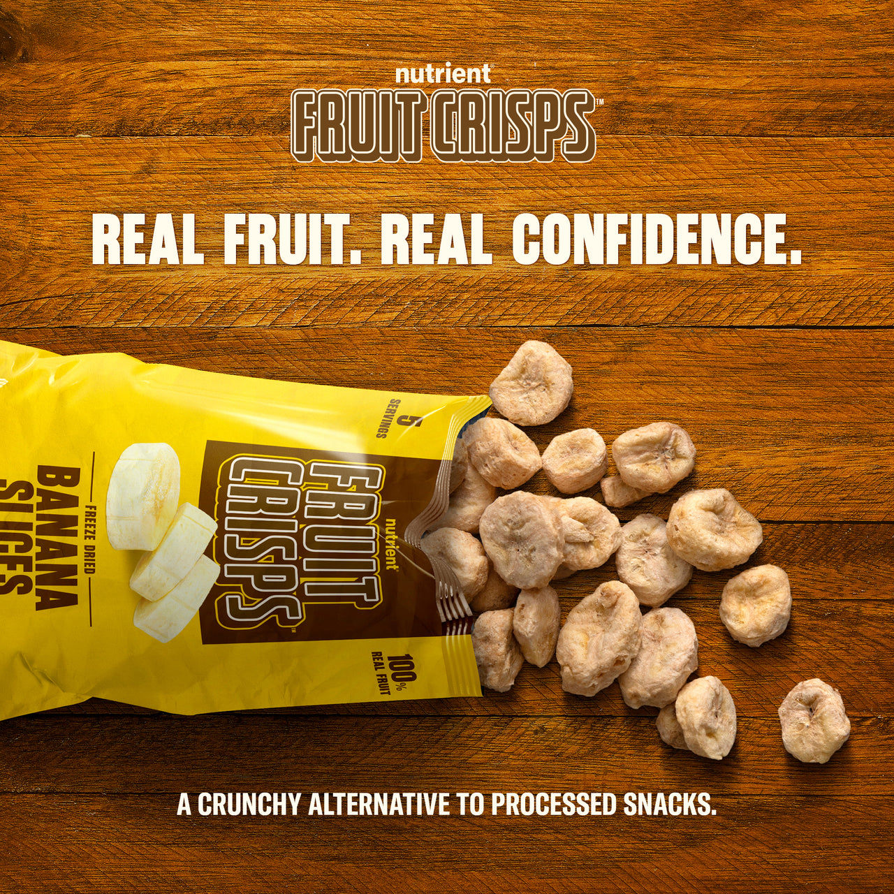 Banana Fruit Crisps 6-Pack