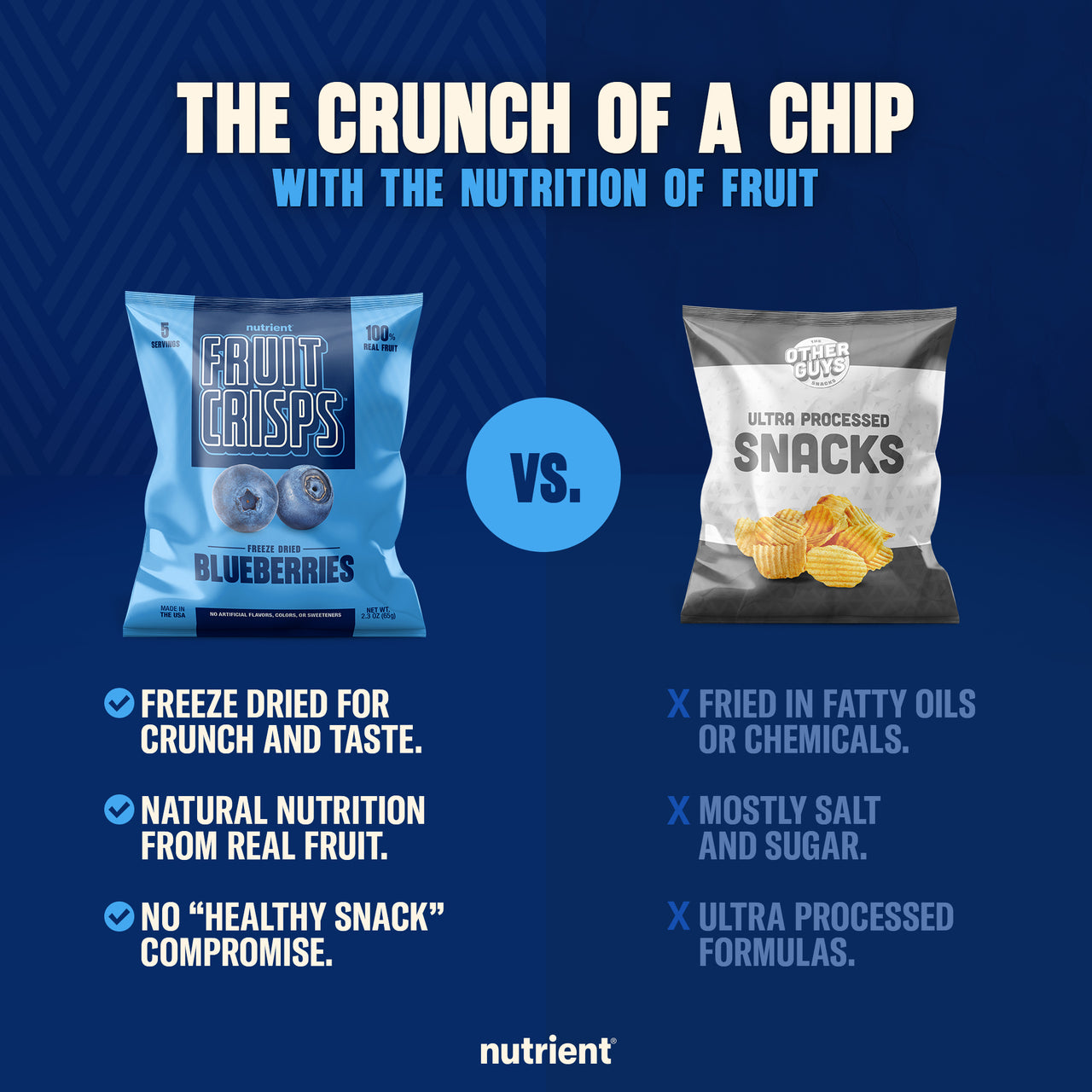 Blueberry Fruit Crisps 6-Pack