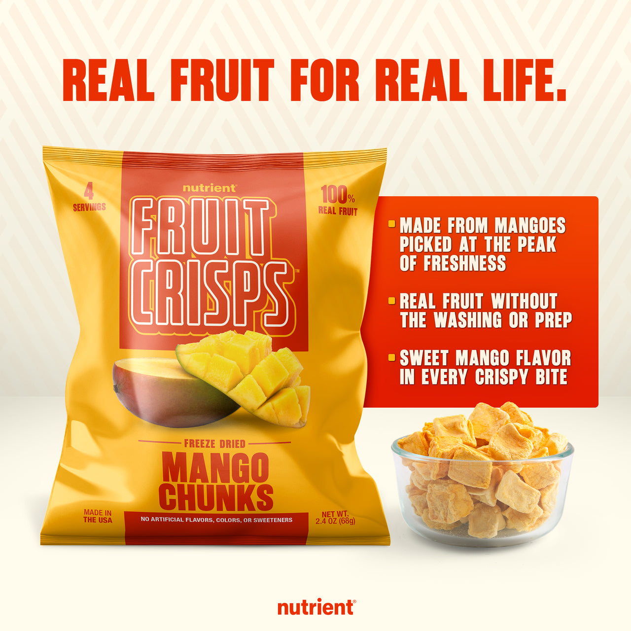 Mango Fruit Crisps 6-Pack