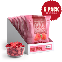 Strawberry Fruit Crisps 6-Pack