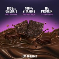 Thumbnail for Omega 3 Bar® - Dark Chocolate - Box (8 Count)