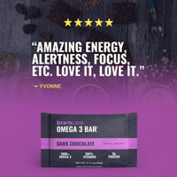Thumbnail for Omega 3 Bar® - Dark Chocolate - Box (8 Count)