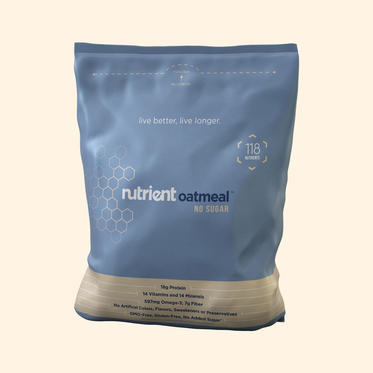 Nutrient® Oatmeal Bag - No Sugar Added