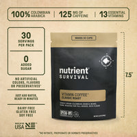 Thumbnail for Vitamin Coffee Classic Roast Bulk Pouch 30-Cups