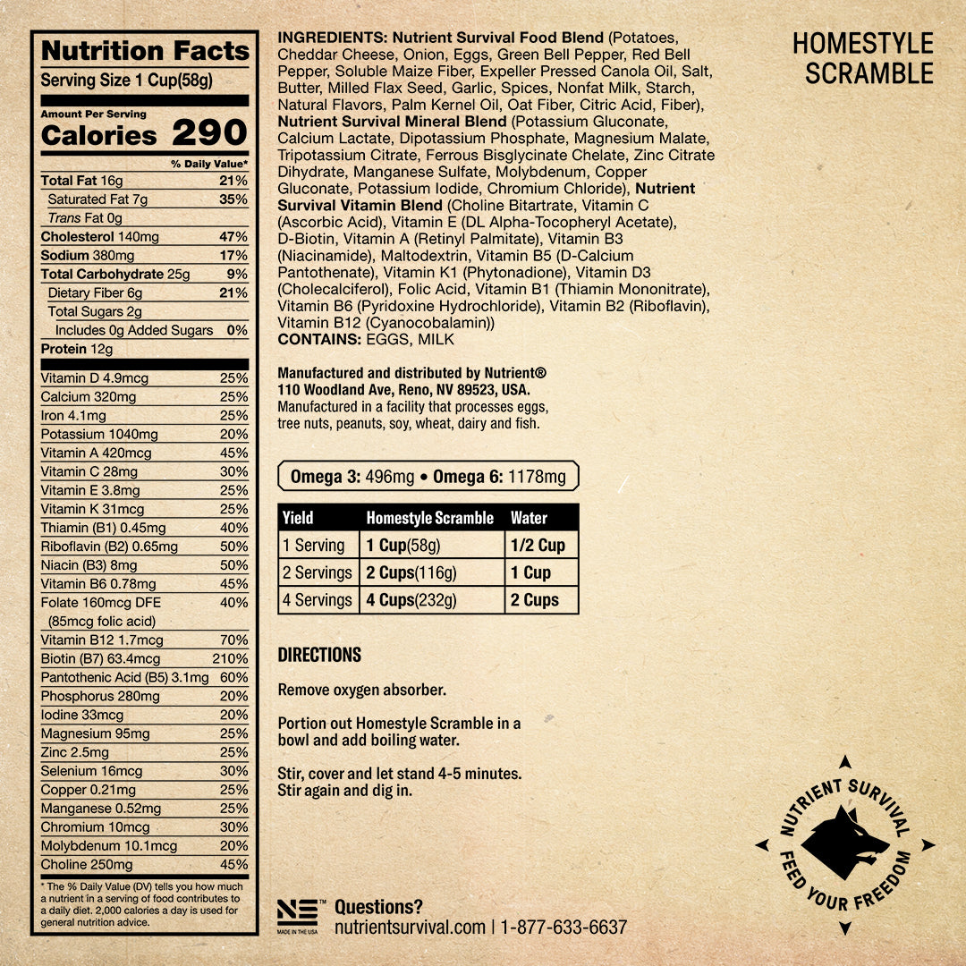 Homestyle Scramble Singles 5-Pack