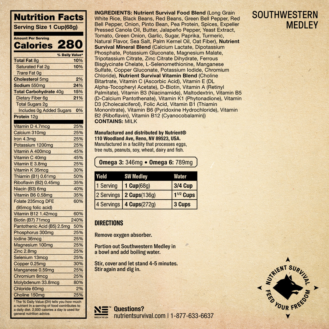 Southwestern Medley Singles 5-Pack